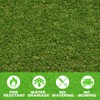 AYOHA 10 FT x 10 FT Artificial Grass, Synthetic Realistic