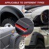 Fender Flares Edge Trim,Fender Flares EPDM Rubber Seal for Car