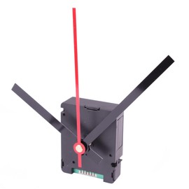 edi-tronic Radio-Controlled Clock Movement DCF Silent Aluminium Hands 2021 Radio Silent Quartz Clock