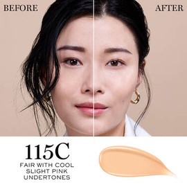 LANCOME Teint Idole Ultra Wear Care & Glow Foundation with Hyaluronic Acid - 115C - Fair with Cool Slight Pink Undertones