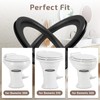 FlyCoco 2 Pack RV Toilet Seal, RV Toilet Flush Seal