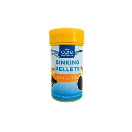 Aqua Care Sinking Pellets Goldfish 53g - High Nutritional Value, Promotes Growth, Easy to Digest, Good Health, Suitable for Aquarium & Pond, Fish Food