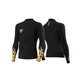 High Fire Boys 1MM LS Wetsuit Jacket Black 10