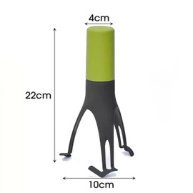 Batidoras eléctricas Zheigaoxea 3 velocidades ajustable, agitador automático, resistente al calor hasta 120 °C, color verde oliva