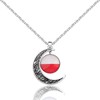 CHOORO Many Countries National Flag Alloy Necklace for Men Women