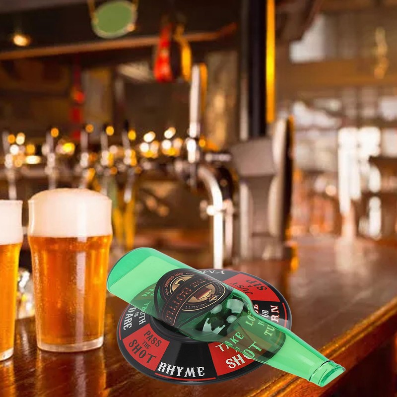 Fdit Pointer Drinking Rotate Bottle Game, Vertical Rotate Bottle Game,