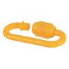 TRUSCO purakarabina Yellow 6 mm Set of 2 Case tck6y