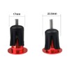 QitinDasen 2 Pairs Bike Handlebar End Plugs, Aluminum Bicycle Bar