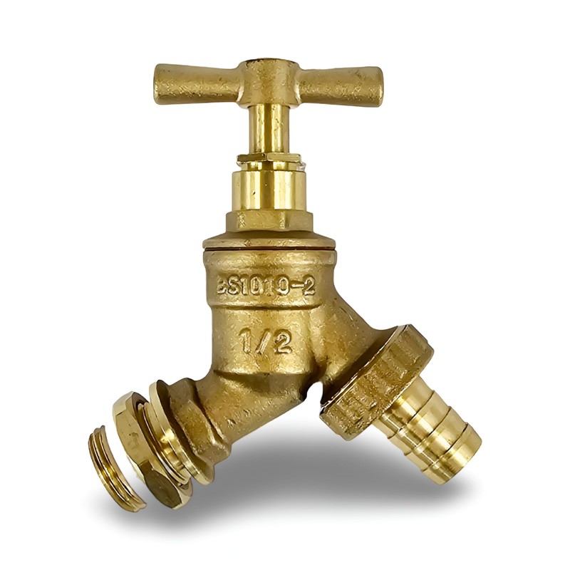Outdoor Garden Tap 1/2" with Flange Mount Kit for 15mm