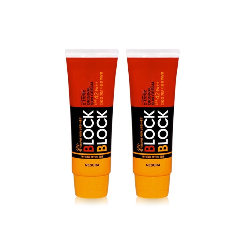 Otri Block & Block Original Sunscreen 80g X 2 /