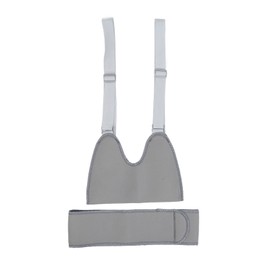 Arm Sling Back Cross Design Anti Slip Stable Forearm Sling Immobilizer with Chest Strap for Upper Injuries Fractures