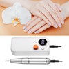 UV101 Nail Drill Machine LED Screen 0‑30000RPM Potable Nail Grinding