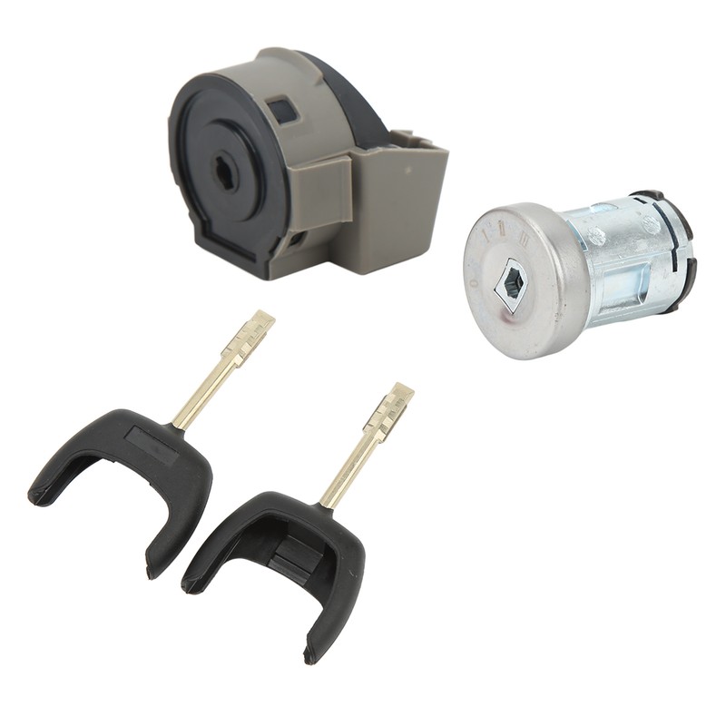 Ignition Starter Switch 98AB11572BG Engine Key Cylinder Set Replacement for