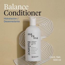MARAMA Acondicionador sin Parabenos - Aloe Vera - 250 ml Fortalece Cabello - Tratamiento para Cabello Maltratado - Suavizante Anti Frizz Vegano - Cruelty-Free - Reciclable