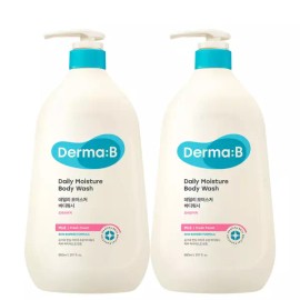 Dermave 더마비 데일리 모이스처 바디워시 프레쉬피치 880mlx2개 Dermabie Daily Moisture Body Wash Fresh Peach 880ml x 2