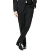 Neil Allyn Men's Flat Front Comfort Waist Satin Stripe Tuxedo