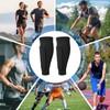 TuoYi 2 Pieces Soccer Shin Guards, Flexible Shin Guards Soccer