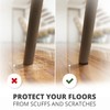 X-PROTECTOR 357 pcs Premium Huge Pack Felt Furniture Pads! Quantity