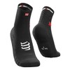 COMPRESSPORT Herren Pro Racing V3.0 Run High Kompressions Laufsocke, Schwarz,