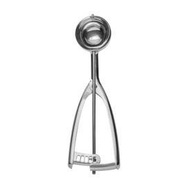 Soro Essentials- #30 Stainless Steel 1-1/4 oz. Portion Control Scoop Food Server Squeeze Type- Ice Cream Scoop Cookie Scooper for Baking Cookie Scoops for Portion Control Scoop Cookie Dough Batter