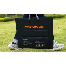 MHPOWOS Foldable Solar Panel Kit 110W for Ecoflow RIVER 2 RIVER 3 Plus Power stations