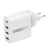 53W 4 Port Mobile Phone Charger 20W PD QC3.0 Fast