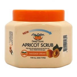 Unidream Mall Massage Cream Eco Salon Apricot Scrub Massage Cream 500g (Removal of skin residues / Smooth skin texture) / 에코살롱 살구 스크럽 마사지크림 500g (피부 잔여물 제거 / 매끈한 피부결)