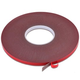 Lvyinyin Double Sided Adhesive Tape, Heavy Duty Mounting Tape, Waterproof Foam Masking Tape, Length 108ft 33M, Width 0.39Inch 1CM for 5050 LED Strip Lights, Home Office Decor