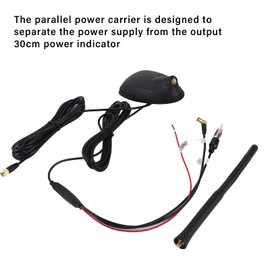 Auto Dab GPS FM Antenne aktiv verstärkt Top Dach Mount Staubdicht Fahrzeug Universal für Video-Antennen und Kraftträger des Fahrzeugs