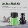 nonarttoy Boat Engine Flush Kit, Boat Hose Quick Release Kit,