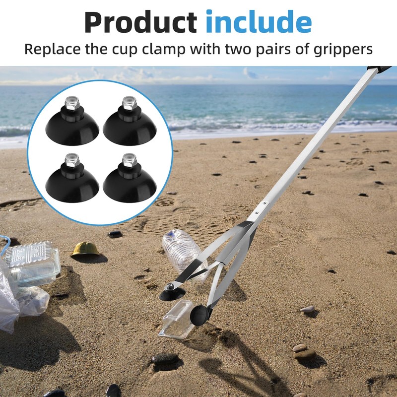Shuisen Reacher Replacement Gripper Cups Compatible with Arcmate, EZ Grabber