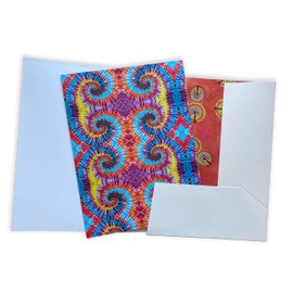 Tie-Dye Gift Wrapping Paper - 24 sheets: 18 x 24 (45 x 61 cm) Wrapping Paper