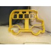 AJT SCHOOL YELLOW BUS SIDE VIEW STUDENT TRANSPORTATION COOKIE CUTTER