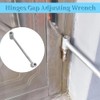 Hinges Gap Adjusting Wrench, 23-25 mm Door Hinge Adjustment Tool,