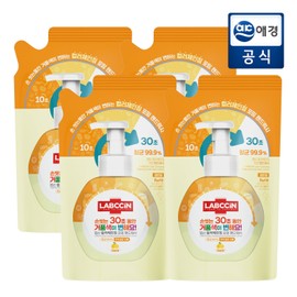 Rapsin [Earn 2,000p for photo review] Rapsin Color Changing Lemon Hand Wash Refill 450ml x 4 / 랩신 [포토리뷰 2,000p 적립]랩신 컬러체인징 레몬 핸드워시 리필 450ml x 4개