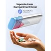 Vaydeer 7 Day Weekly Pill Organizer (Support 2 Times a