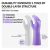 Vgo... 1 Pair Extra Long Gardening Gloves with Fresh Rich