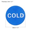 PATIKIL Self Stick Hot/Cold Water Label, 10 Pairs/20 Pack Acrylic