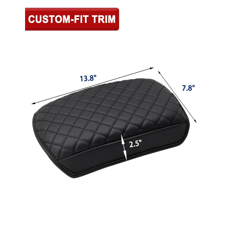 KBH Center Console Armrest Cover for Infiniti Q50 2014-2024, Middle