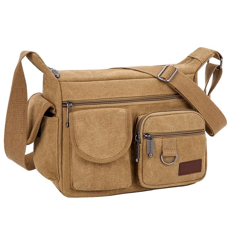 ANKROYU Tool Bag, Canvas Tool Bag, Portable Tool Bag, Multi