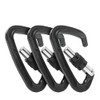 Mad Rock Super Tech Screw Gate Locking Carabiner (3-Pack)