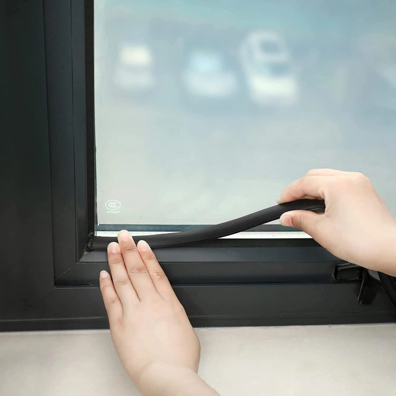 Kingder RV Window Rubber Strip Weatherproof Seal 1/2x1/4 Universal Insulation