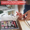 Nicpro 24 Pcs CP3000 Carpenter Pencil Set with Sharpener, Automatic