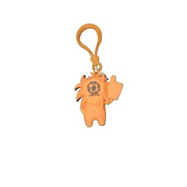 American Heart Association Kids Heart Challenge Keychain orange monster