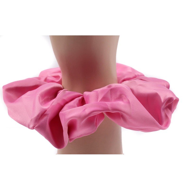 Mytoptrendz® Plain Large Satin Scrunchie Ponytail Holders Bobble Girls Women