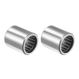 uxcell HK2030 Drawn Cup Needle Roller Bearings, Open End, 20mm Bore, 26mm OD, 30mm Width 40000N Static Load 21800N Dynamic Load 10100rpm Limiting Speed 2pcs