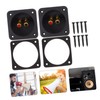 Gadpiparty 2pcs Subwoofer Box Terminal Binding Post Speaker Wire Connector