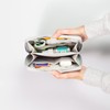 OneNine5 Eco-Friendly Essentials Pouch, Moeraki Grey. Organiser & Bag for