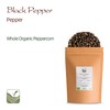 Black Pepper Whole Corns Organic - Gourmet Black Peppercorn -