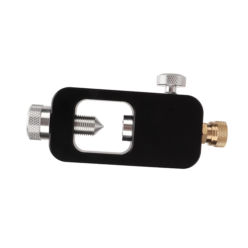 Aluminium Alloy Diving Oxygen Cylinder Refill Adapter Black Anti Rust
